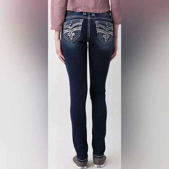 Rock Revival Women's Arisa Skinny Jeans Size 29 - Picture 2 of 16